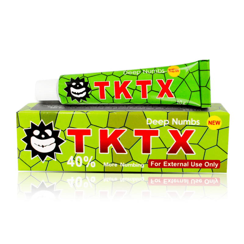 TKTX Crema Anestésica Verde 40% Extra Fuerte | Numbing Cream