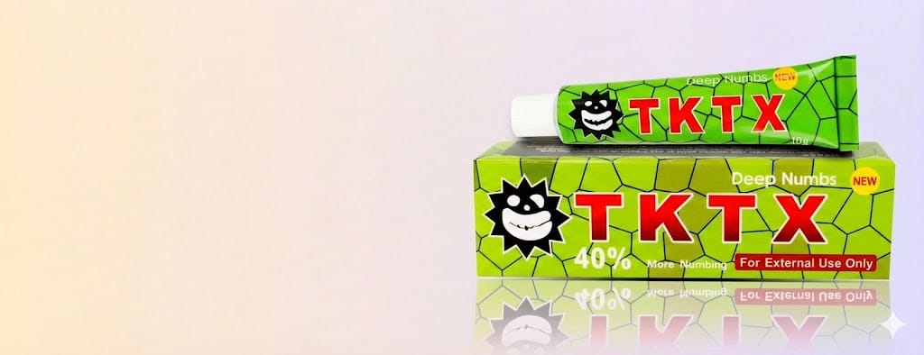 TKTX Crema Anestésica Verde 40% Extra Fuerte - Numbing Cream 4 TKTX VERDE