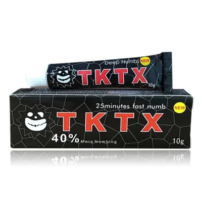TKTX Crema Anestésica Negra 40% EXTRA FUERTE | Numbing Cream